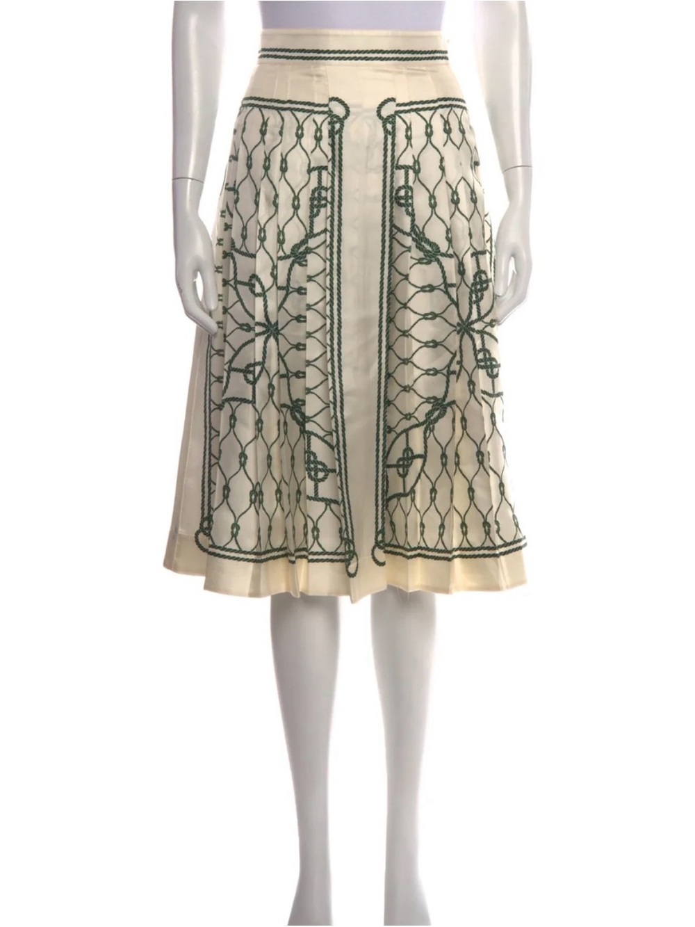 Tory Burch pattern skirt